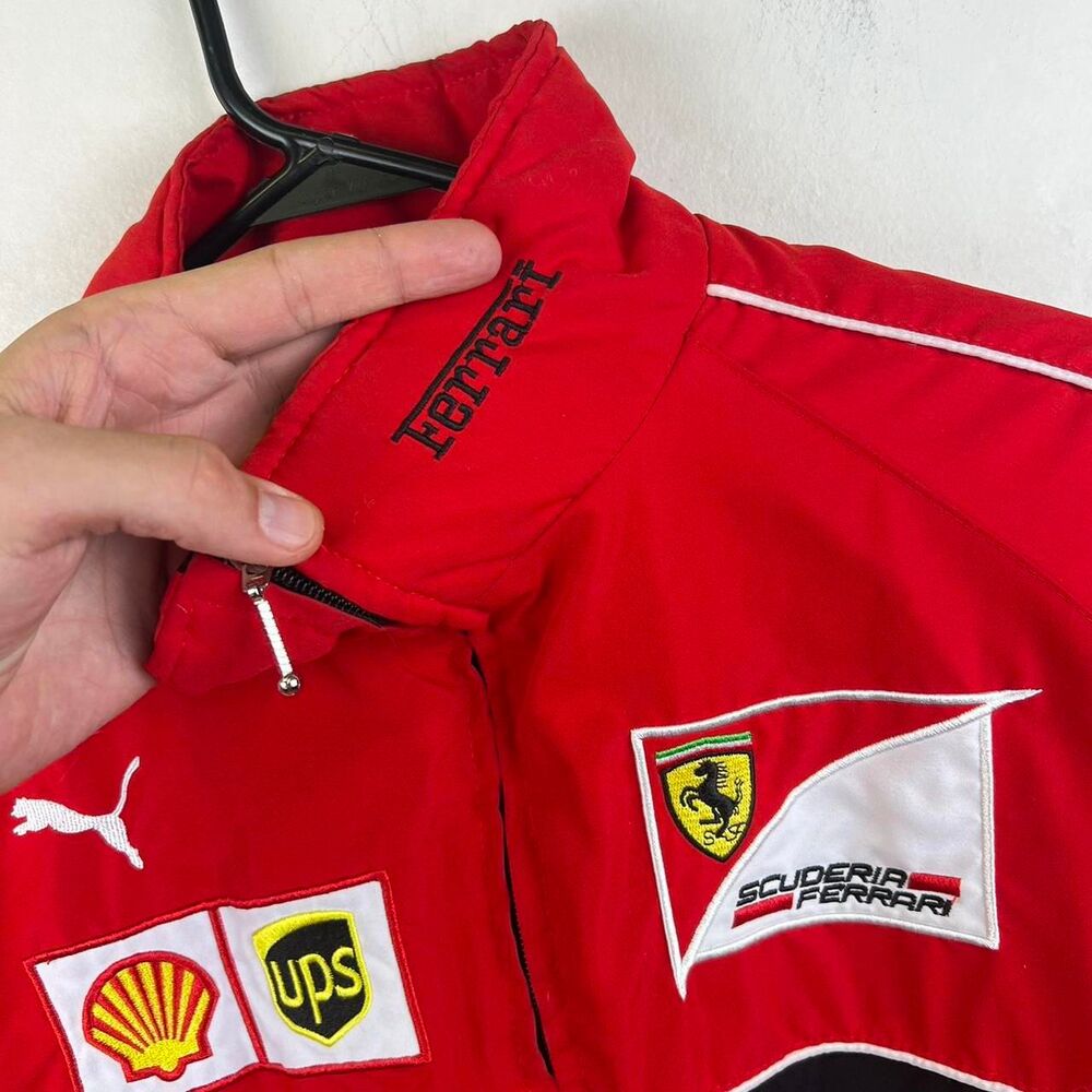 Ferrari Reed F1 Formula Racing Jacket Size M - Picture 6 of 8